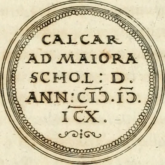 An illustration from Emblemata anniversaria Academiae Altorfinae : stvdiorvm ivventvtis exercitandorvm cavsa proposita et variorvm orationibvs exposita, 1597, leaf 148