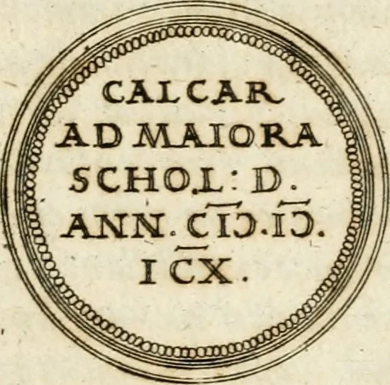 An illustration from Emblemata anniversaria Academiae Altorfinae : stvdiorvm ivventvtis exercitandorvm cavsa proposita et variorvm orationibvs exposita, 1597, leaf 152