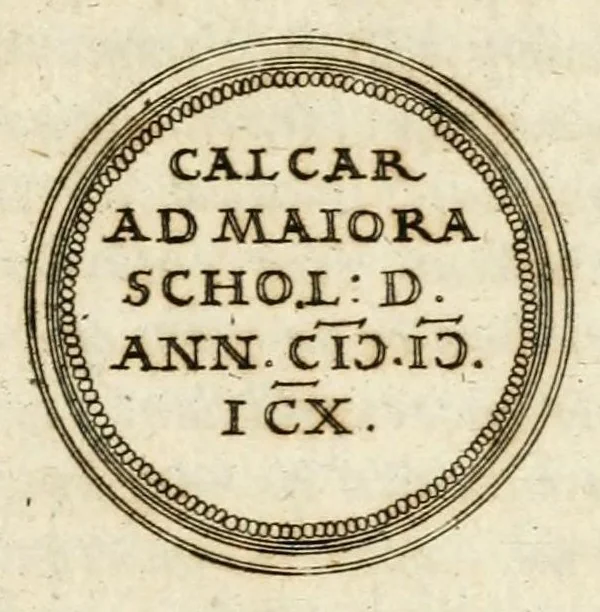 An illustration from Emblemata anniversaria Academiae Altorfinae : stvdiorvm ivventvtis exercitandorvm cavsa proposita et variorvm orationibvs exposita, 1597, leaf 153