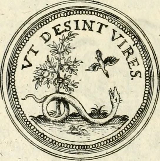 An illustration from Emblemata anniversaria Academiae Altorfinae : stvdiorvm ivventvtis exercitandorvm cavsa proposita et variorvm orationibvs exposita, 1597, leaf 163
