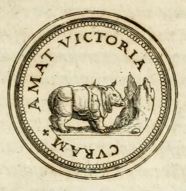 An illustration from Emblemata anniversaria Academiae Altorfinae : stvdiorvm ivventvtis exercitandorvm cavsa proposita et variorvm orationibvs exposita, 1597, leaf 23