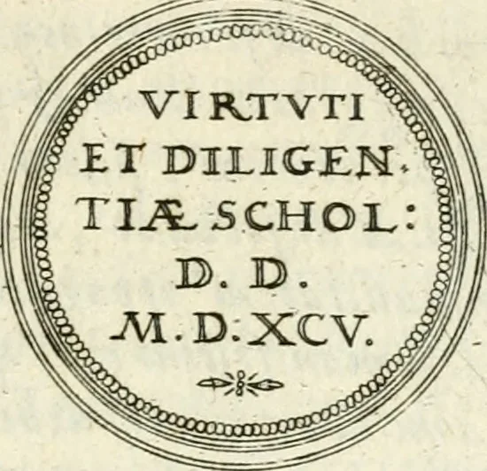 An illustration from Emblemata anniversaria Academiae Altorfinae : stvdiorvm ivventvtis exercitandorvm cavsa proposita et variorvm orationibvs exposita, 1597, leaf 264