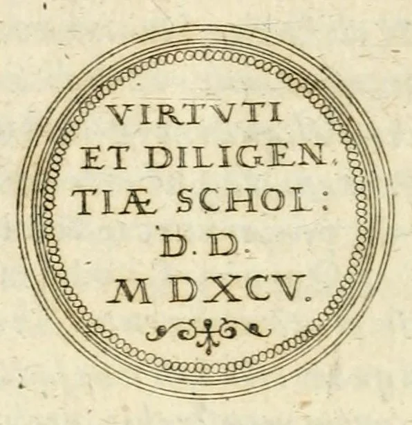 An illustration from Emblemata anniversaria Academiae Altorfinae : stvdiorvm ivventvtis exercitandorvm cavsa proposita et variorvm orationibvs exposita, 1597, leaf 284
