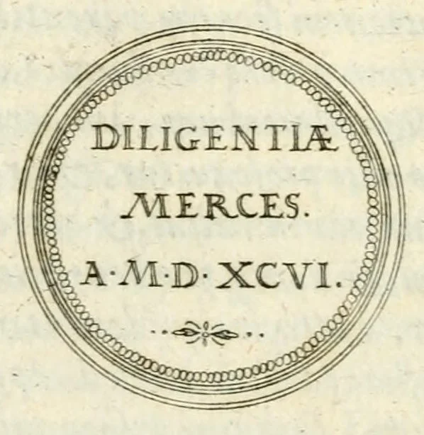 An illustration from Emblemata anniversaria Academiae Altorfinae : stvdiorvm ivventvtis exercitandorvm cavsa proposita et variorvm orationibvs exposita, 1597, leaf 289