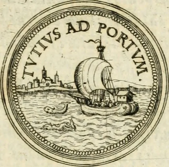 An illustration from Emblemata anniversaria Academiae Altorfinae : stvdiorvm ivventvtis exercitandorvm cavsa proposita et variorvm orationibvs exposita, 1597, leaf 296
