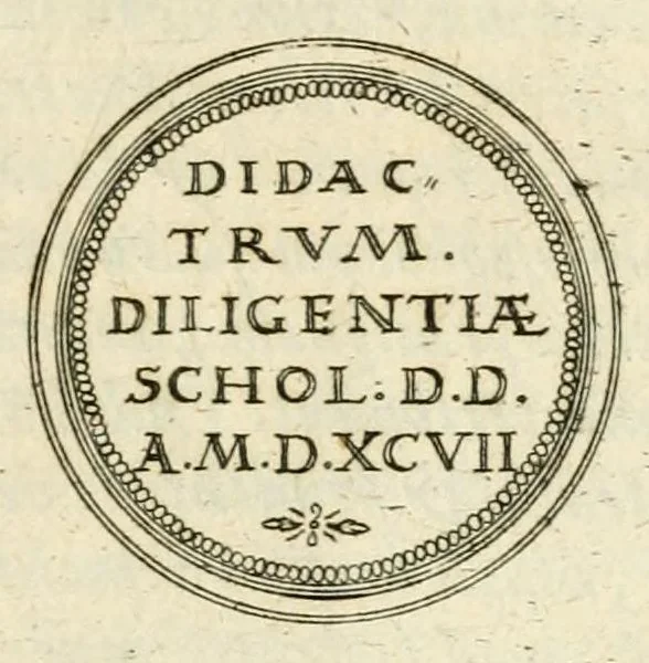 An illustration from Emblemata anniversaria Academiae Altorfinae : stvdiorvm ivventvtis exercitandorvm cavsa proposita et variorvm orationibvs exposita, 1597, leaf 313