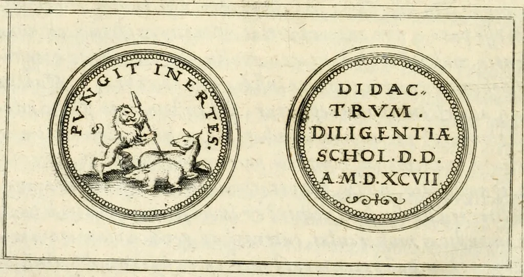 An illustration from Emblemata anniversaria Academiae Altorfinae : stvdiorvm ivventvtis exercitandorvm cavsa proposita et variorvm orationibvs exposita, 1597, leaf 315