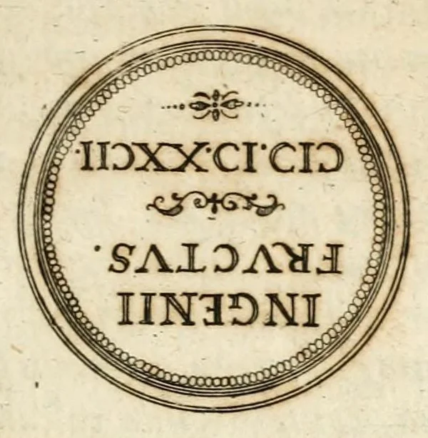 An illustration from Emblemata anniversaria Academiae Altorfinae : stvdiorvm ivventvtis exercitandorvm cavsa proposita et variorvm orationibvs exposita, 1597, leaf 33