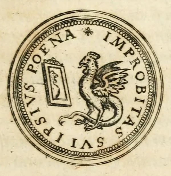 An illustration from Emblemata anniversaria Academiae Altorfinae : stvdiorvm ivventvtis exercitandorvm cavsa proposita et variorvm orationibvs exposita, 1597, leaf 49