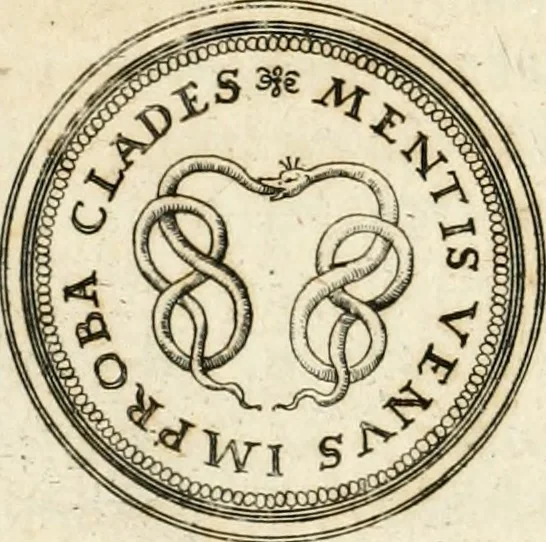 An illustration from Emblemata anniversaria Academiae Altorfinae : stvdiorvm ivventvtis exercitandorvm cavsa proposita et variorvm orationibvs exposita, 1597, leaf 71