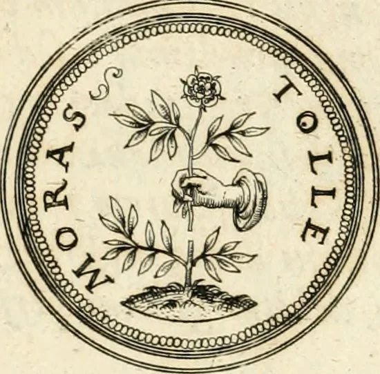 An illustration from Emblemata anniversaria Academiae Altorfinae : stvdiorvm ivventvtis exercitandorvm cavsa proposita et variorvm orationibvs exposita, 1597, leaf 79