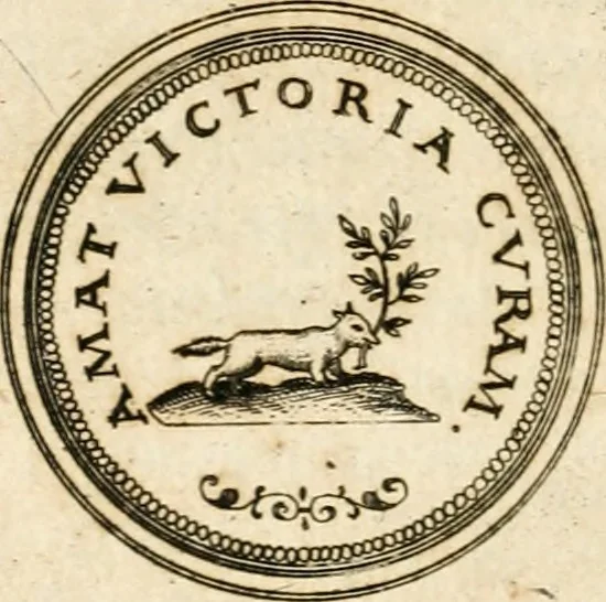 An illustration from Emblemata anniversaria Academiae Altorfinae : stvdiorvm ivventvtis exercitandorvm cavsa proposita et variorvm orationibvs exposita, 1597, leaf 95