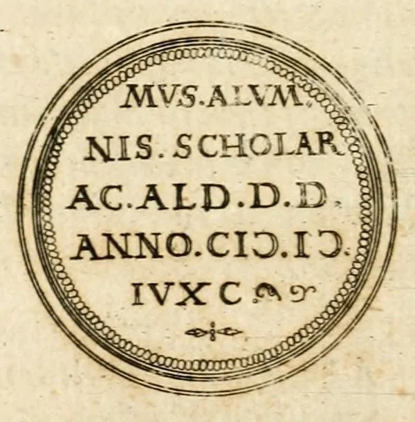 An illustration from Emblemata anniversaria Academiae Altorfinae : stvdiorvm ivventvtis exercitandorvm cavsa proposita et variorvm orationibvs exposita, 1597, leaf 96
