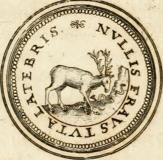 An illustration from Emblemata anniversaria Academiae Altorfinae : stvdiorvm ivventvtis exercitandorvm cavsa proposita et variorvm orationibvs exposita, 1597, leaf 99