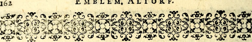An illustration from Emblemata anniversaria Academiae Noribergensis, qvae est Altorffii: stvdiorum juventutis exercitandorum caussâ inde ab ann. Christi CD D LXXVII usq; ad annum CD D CXVI proposita; oratiunculis eruditis & nervosis in panegyribus academicis explicata, 1617, leaf 173