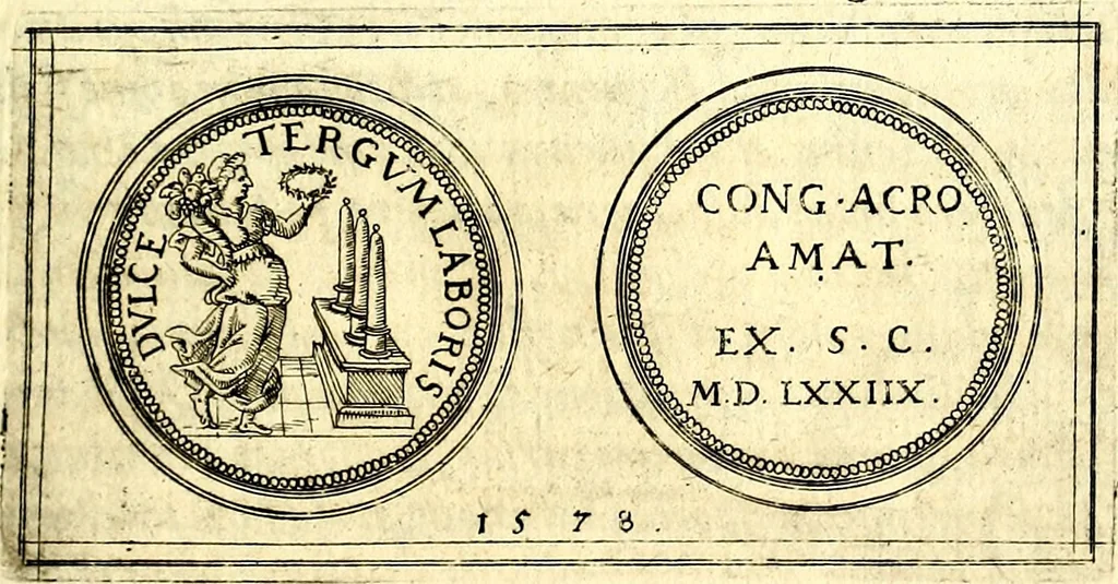 An illustration from Emblemata anniversaria Academiae Noribergensis, qvae est Altorffii: stvdiorum juventutis exercitandorum caussâ inde ab ann. Christi CD D LXXVII usq; ad annum CD D CXVI proposita; oratiunculis eruditis & nervosis in panegyribus academicis explicata, 1617, leaf 30