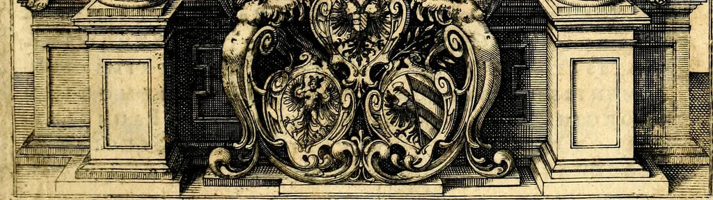 An illustration from Emblemata anniversaria Academiae Noribergensis, qvae est Altorffii: stvdiorum juventutis exercitandorum caussâ inde ab ann. Christi CD D LXXVII usq; ad annum CD D CXVI proposita; oratiunculis eruditis & nervosis in panegyribus academicis explicata, 1617, leaf 4