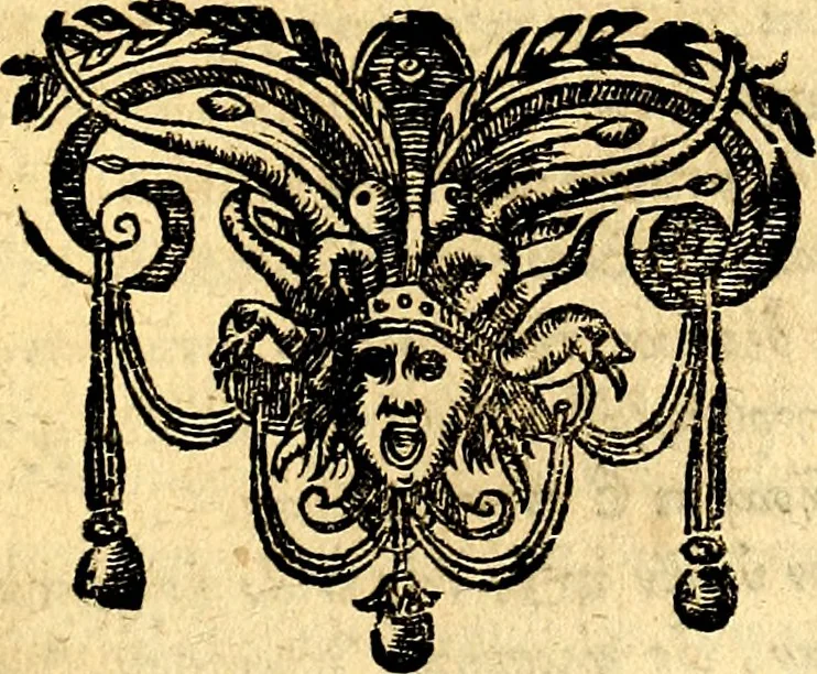 An illustration from Emblemata anniversaria Academiae Noribergensis, qvae est Altorffii: stvdiorum juventutis exercitandorum caussâ inde ab ann. Christi CD D LXXVII usq; ad annum CD D CXVI proposita; oratiunculis eruditis & nervosis in panegyribus academicis explicata, 1617, leaf 490