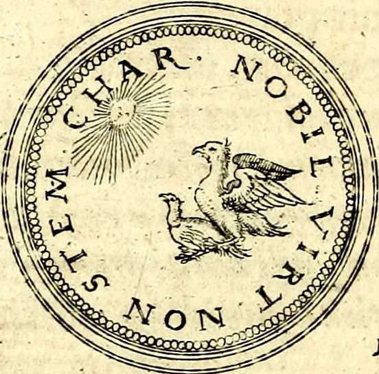 An illustration from Emblemata anniversaria Academiae Noribergensis, qvae est Altorffii: stvdiorum juventutis exercitandorum caussâ inde ab ann. Christi CD D LXXVII usq; ad annum CD D CXVI proposita; oratiunculis eruditis & nervosis in panegyribus academicis explicata, 1617, leaf 91