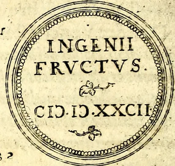 An illustration from Emblemata anniversaria Academiae Noribergensis, qvae est Altorffii: stvdiorum juventutis exercitandorum caussâ inde ab ann. Christi CD D LXXVII usq; ad annum CD D CXVI proposita; oratiunculis eruditis & nervosis in panegyribus academicis explicata, 1617, leaf 91