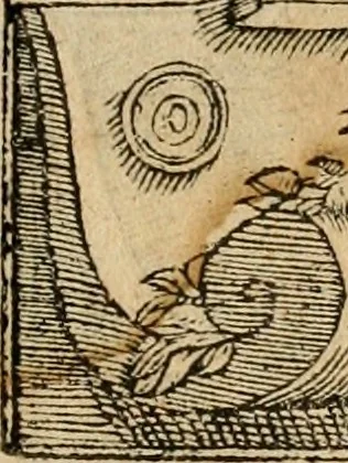 An illustration from Emblemata d'A. Alciati : denuo ab ipso autore recognita ac, quae desiderabantur, imaginibus locupletata : accesserunt noua aliquot ab autore emblemata, suis quoque eiconibus insignita, 1550, leaf 10
