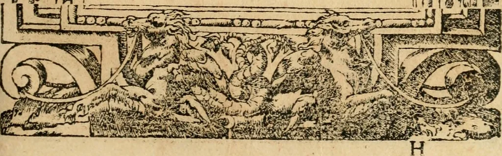An illustration from Emblemata d'A. Alciati : denuo ab ipso autore recognita ac, quae desiderabantur, imaginibus locupletata : accesserunt noua aliquot ab autore emblemata, suis quoque eiconibus insignita, 1550, leaf 116