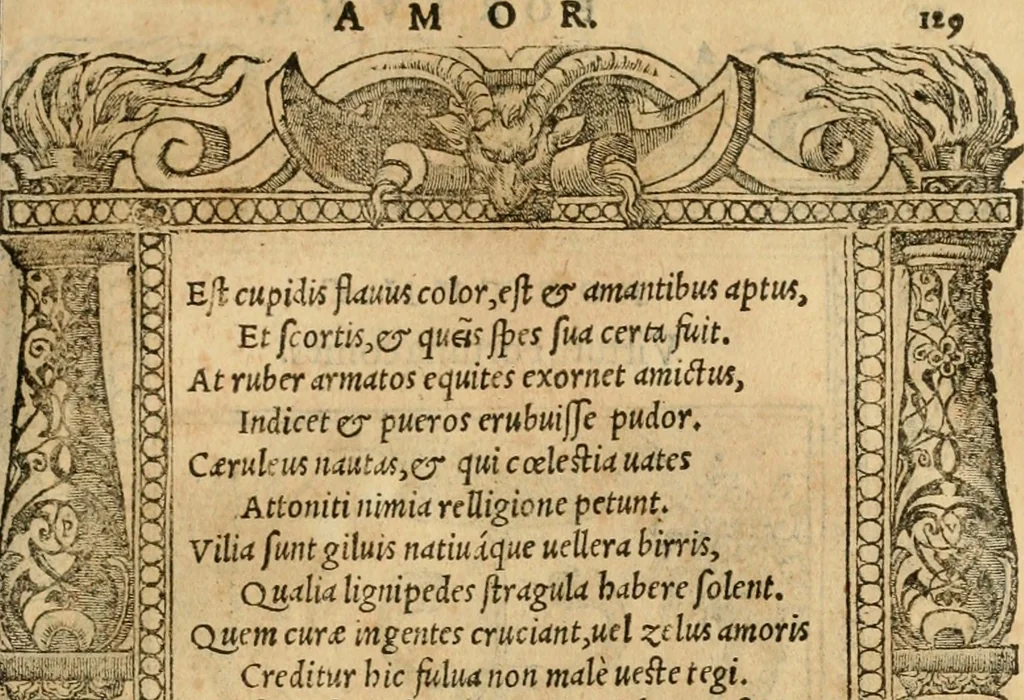An illustration from Emblemata d'A. Alciati : denuo ab ipso autore recognita ac, quae desiderabantur, imaginibus locupletata : accesserunt noua aliquot ab autore emblemata, suis quoque eiconibus insignita, 1550, leaf 132