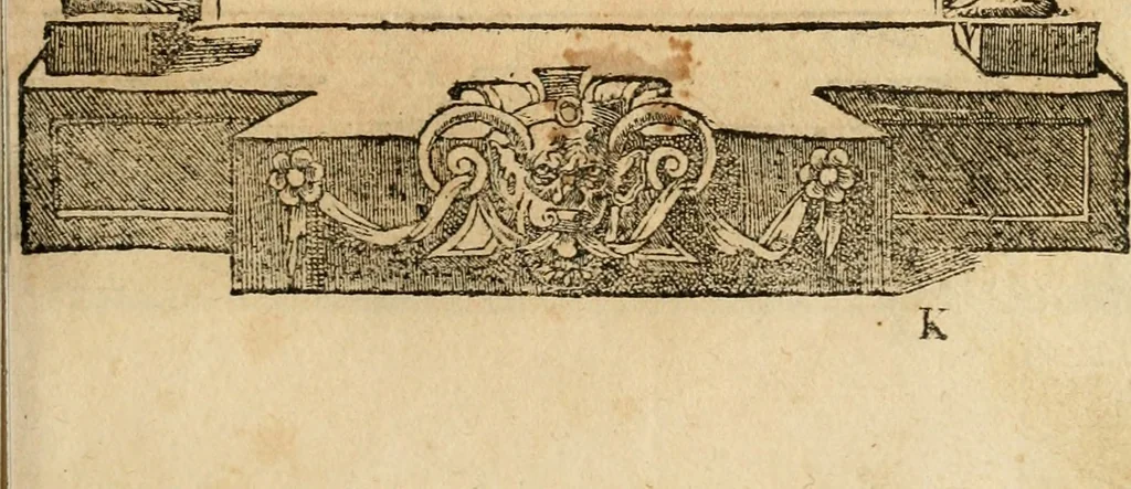 An illustration from Emblemata d'A. Alciati : denuo ab ipso autore recognita ac, quae desiderabantur, imaginibus locupletata : accesserunt noua aliquot ab autore emblemata, suis quoque eiconibus insignita, 1550, leaf 148