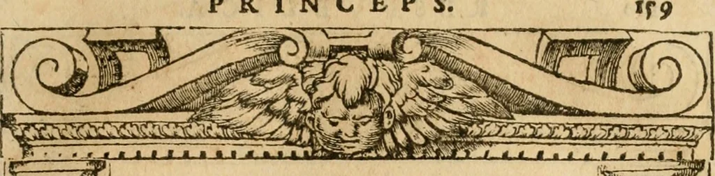 An illustration from Emblemata d'A. Alciati : denuo ab ipso autore recognita ac, quae desiderabantur, imaginibus locupletata : accesserunt noua aliquot ab autore emblemata, suis quoque eiconibus insignita, 1550, leaf 162