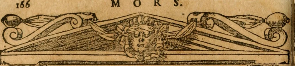 An illustration from Emblemata d'A. Alciati : denuo ab ipso autore recognita ac, quae desiderabantur, imaginibus locupletata : accesserunt noua aliquot ab autore emblemata, suis quoque eiconibus insignita, 1550, leaf 169