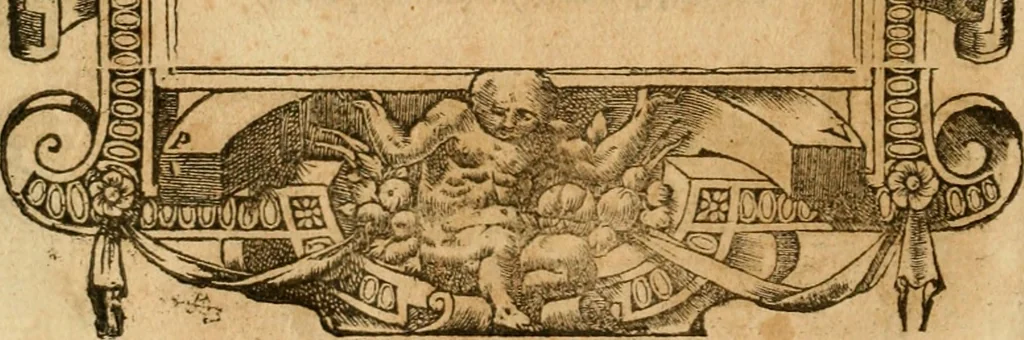 An illustration from Emblemata d'A. Alciati : denuo ab ipso autore recognita ac, quae desiderabantur, imaginibus locupletata : accesserunt noua aliquot ab autore emblemata, suis quoque eiconibus insignita, 1550, leaf 179