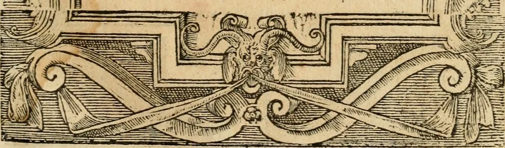 An illustration from Emblemata d'A. Alciati : denuo ab ipso autore recognita ac, quae desiderabantur, imaginibus locupletata : accesserunt noua aliquot ab autore emblemata, suis quoque eiconibus insignita, 1550, leaf 18