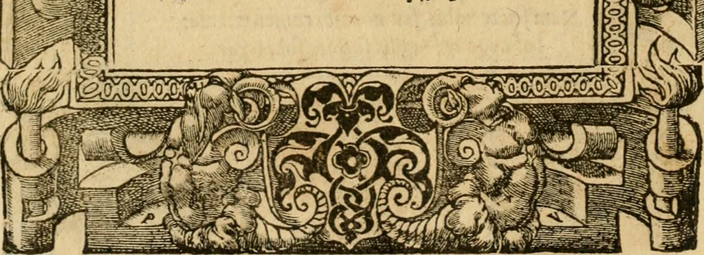An illustration from Emblemata d'A. Alciati : denuo ab ipso autore recognita ac, quae desiderabantur, imaginibus locupletata : accesserunt noua aliquot ab autore emblemata, suis quoque eiconibus insignita, 1550, leaf 181