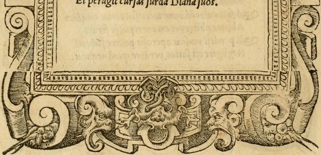 An illustration from Emblemata d'A. Alciati : denuo ab ipso autore recognita ac, quae desiderabantur, imaginibus locupletata : accesserunt noua aliquot ab autore emblemata, suis quoque eiconibus insignita, 1550, leaf 183