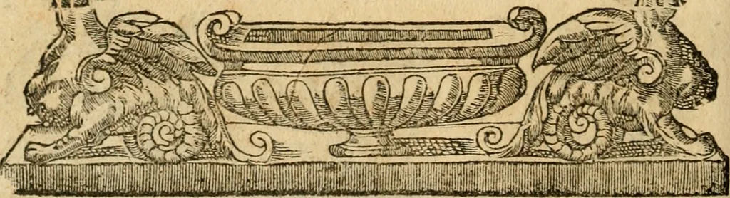 An illustration from Emblemata d'A. Alciati : denuo ab ipso autore recognita ac, quae desiderabantur, imaginibus locupletata : accesserunt noua aliquot ab autore emblemata, suis quoque eiconibus insignita, 1550, leaf 201