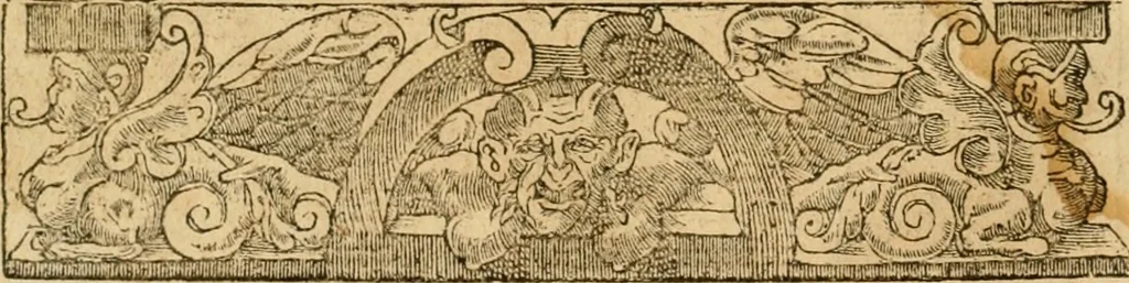 An illustration from Emblemata d'A. Alciati : denuo ab ipso autore recognita ac, quae desiderabantur, imaginibus locupletata : accesserunt noua aliquot ab autore emblemata, suis quoque eiconibus insignita, 1550, leaf 23
