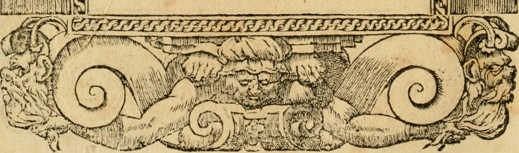 An illustration from Emblemata d'A. Alciati : denuo ab ipso autore recognita ac, quae desiderabantur, imaginibus locupletata : accesserunt noua aliquot ab autore emblemata, suis quoque eiconibus insignita, 1550, leaf 25