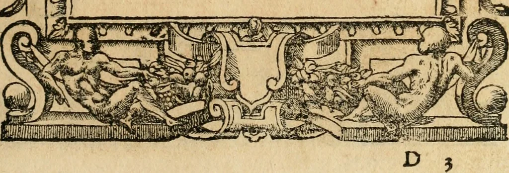 An illustration from Emblemata d'A. Alciati : denuo ab ipso autore recognita ac, quae desiderabantur, imaginibus locupletata : accesserunt noua aliquot ab autore emblemata, suis quoque eiconibus insignita, 1550, leaf 56