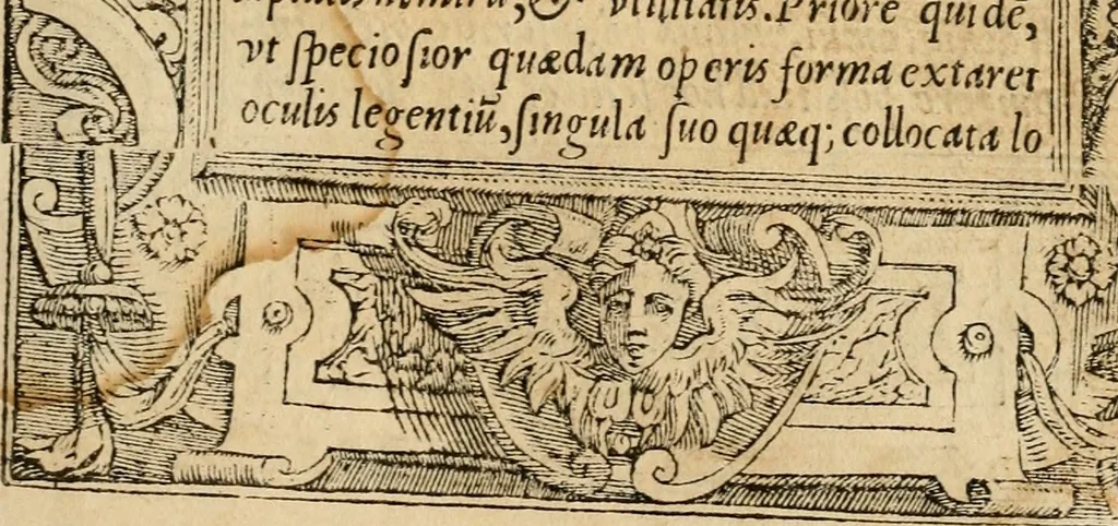 An illustration from Emblemata d'A. Alciati : denuo ab ipso autore recognita ac, quae desiderabantur, imaginibus locupletata : accesserunt noua aliquot ab autore emblemata, suis quoque eiconibus insignita, 1550, leaf 6