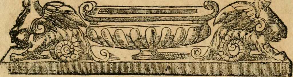 An illustration from Emblemata d'A. Alciati : denuo ab ipso autore recognita ac, quae desiderabantur, imaginibus locupletata : accesserunt noua aliquot ab autore emblemata, suis quoque eiconibus insignita, 1550, leaf 65