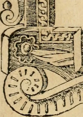 An illustration from Emblemata d'A. Alciati : denuo ab ipso autore recognita ac, quae desiderabantur, imaginibus locupletata : accesserunt noua aliquot ab autore emblemata, suis quoque eiconibus insignita, 1550, leaf 68