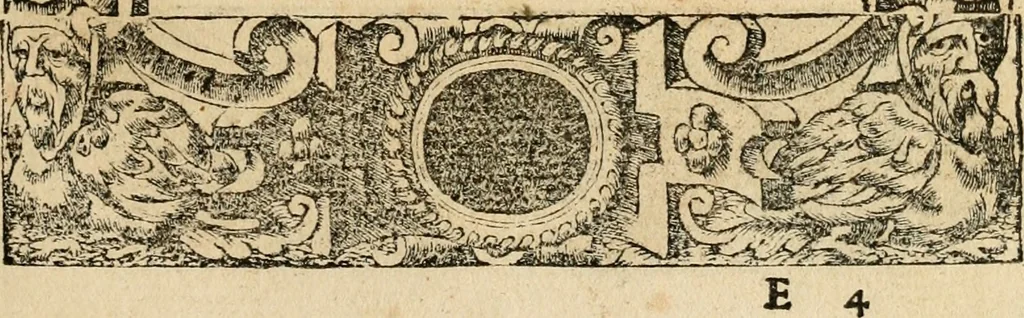 An illustration from Emblemata d'A. Alciati : denuo ab ipso autore recognita ac, quae desiderabantur, imaginibus locupletata : accesserunt noua aliquot ab autore emblemata, suis quoque eiconibus insignita, 1550, leaf 74