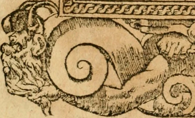 An illustration from Emblemata d'A. Alciati : denuo ab ipso autore recognita ac, quae desiderabantur, imaginibus locupletata : accesserunt noua aliquot ab autore emblemata, suis quoque eiconibus insignita, 1550, leaf 93