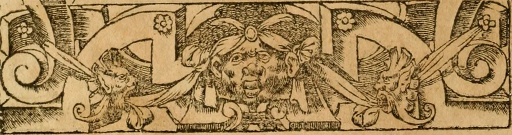 An illustration from Emblemata d'A. Alciati : denuo ab ipso autore recognita ac, quae desiderabantur, imaginibus locupletata : accesserunt noua aliquot ab autore emblemata, suis quoque eiconibus insignita, 1550, leaf 95