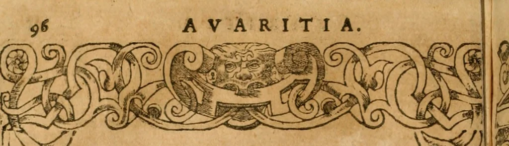 An illustration from Emblemata d'A. Alciati : denuo ab ipso autore recognita ac, quae desiderabantur, imaginibus locupletata : accesserunt noua aliquot ab autore emblemata, suis quoque eiconibus insignita, 1550, leaf 99