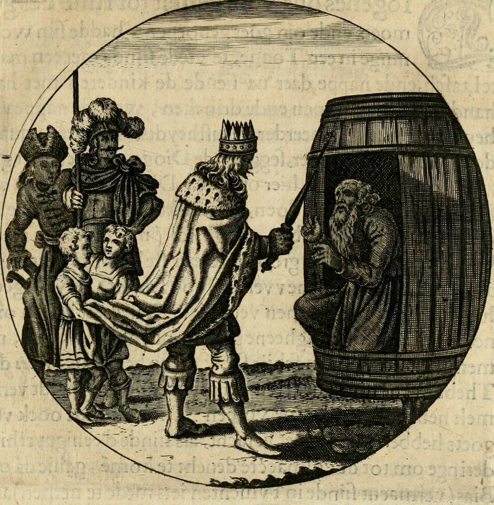 An illustration from Emblemata : emblemes chrestienes et morales : sinne-beelden, streckende tot christelicke bedenckinghe ende leere der zedicheyt, 1625, leaf 190
