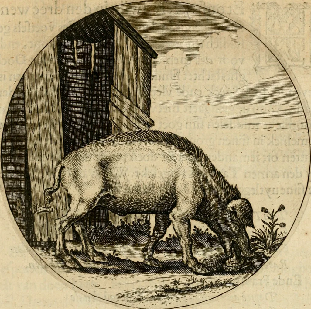 An illustration from Emblemata : emblemes chrestienes et morales : sinne-beelden, streckende tot christelicke bedenckinghe ende leere der zedicheyt, 1625, leaf 194