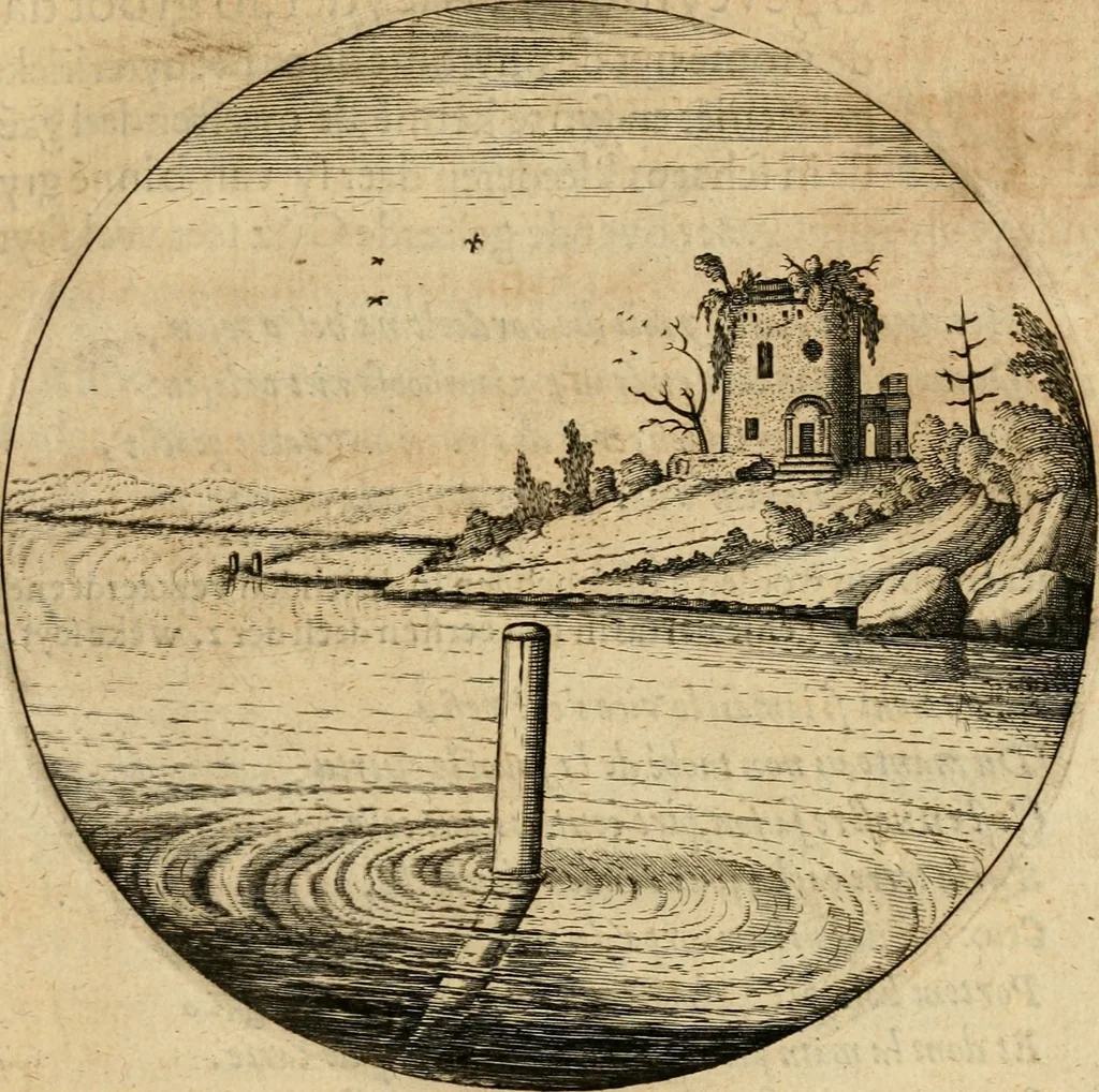 An illustration from Emblemata : emblemes chrestienes et morales : sinne-beelden, streckende tot christelicke bedenckinghe ende leere der zedicheyt, 1625, leaf 210