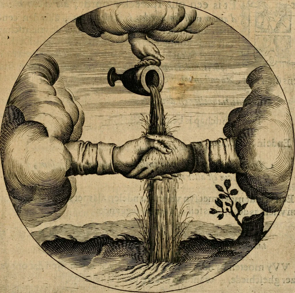 An illustration from Emblemata : emblemes chrestienes et morales : sinne-beelden, streckende tot christelicke bedenckinghe ende leere der zedicheyt, 1625, leaf 250