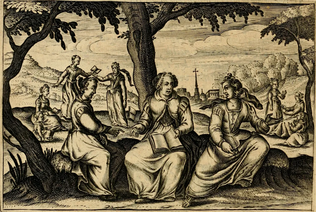 An illustration from Emblemata : emblemes chrestienes et morales : sinne-beelden, streckende tot christelicke bedenckinghe ende leere der zedicheyt, 1625, leaf 295